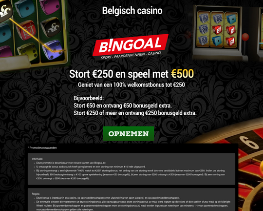 Bingoal Paardenrennen Logo
