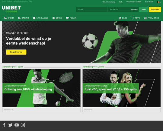 Unibet casino Logo